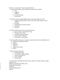 Soal essay sistem reproduksi dan pembahasannya. Soal Soal Imunologi