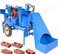 M7m1 Double Twin Diesel Soil Clay Brick Machine with Hopper and Mixer