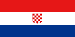 Se koostuu punaisista, valkoisista ja sinisistä raidoista. Kroatian Lippu Wikiwand