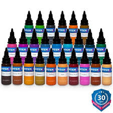 Intenze Color Tattoo Ink Sets Intenze Tattoo Ink