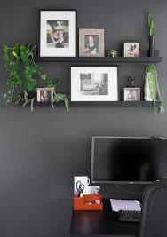 Diy Photo Ledge Shelves Inspired By Ikea S Mosslanda Line Home Decor Ledge Shelf Decor