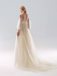 Long Bishop Sleeve Wedding Dress Hellas Wedding Gowns Papilio Boutique Sheer Wedding Dress Bridal Dresses Trendy Wedding Dresses