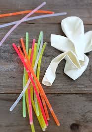 Diy Glow Stick Balloons Say Yes