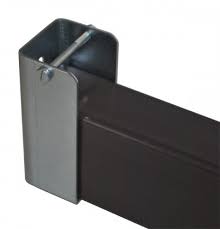 Nábytková úchytka scala hnědá bronz. Verzinkte Riegelhalterung 75x35x30mm