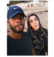 Black And Arabian Mix Black And White Muslim Couples Cute Muslim Couples Biracial Couples