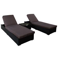 The waterproof lounger is lightweight and easy to move around the garden. Buy Luxo Boracay Pe Wicker Outdoor Sunbed Lounge Package A Black Online Australia Outdoor Wicker Furniture Lounge Chair Outdoor Wicker Garden Furniture