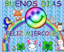 BUENOS DIAS MIERCOLES - GIF animado gratis - PicMix