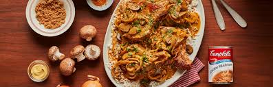 Delicious, creamy pork chops make a great dinner recipe that's always hit with the whole family. Instant Pot Smothered Pork Chops Campbell Soup Company