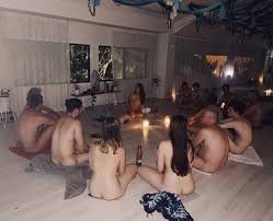 The nude blogger documents the mixed classes ultimate sex orgy experience.