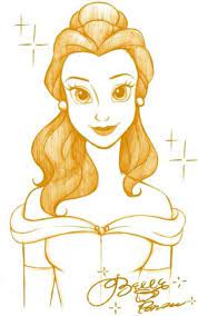 16 Trendy Ideas For Painting Disney Beauty And The Beast Belle Disney Drawings Sketches Disney Princess Drawings Disney Princess Sketches