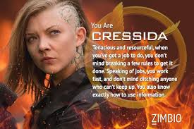 I M Cressida Which Hunger Games Mockingjay Character Are You Hunger Games Hunger Games Humor Hunger Games Quiz