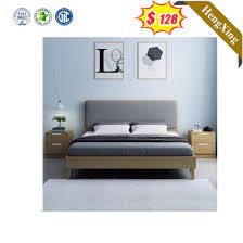 No matter what your preference, we have an impressive selection of bedroom sets and bedroom suites, including beds that fit standard queen, eastern king and california king mattresses. European Modern Style Fabric Solid Wood Home Double King Size Bedroom Set Living Room Furniture Bedroom Bed China Bedroom Furniture Double Bed Made In China Com