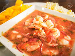 So far, the hosts look good in the south american qualification, but the guests are the outsider of the selection. Ecuador Food Shrimp Ceviche Raw Fish With Popcorn And Plaintain Stock Photo Picture And Royalty Free Image Image 132572372
