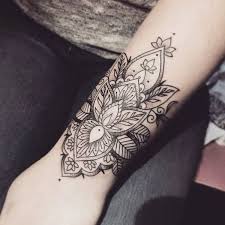The mandala flower tattoo used here has a beautiful flower image that has repetitive designs. 90 Immensely Deep And Positive Lotus Mandala Tattoos To Express Your Spiritual Side Mandala Wrist Tattoo Flower Wrist Tattoos Wrist Tattoos