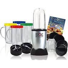 Bed, bath & beyond was founded in 1971 in springfield, nj by warren eisenberg and leonard feinstein under the name bed 'n bath. Amazon Com Magic Bullet Mbr 1701 17 Piece Express Mixing Set Electric Countertop Blenders Home Kitchen