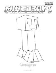 Find more coloring pages >minecraft coloring pages pdfminecraft coloring pagesminecraft house coloring. Minecraft Creeper Coloring Page Super Fun Coloring