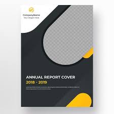 이미지가있는 둥근 모양 앞면 연례 보고서 표지 디자인 annual report covers portfolio cover design photoshop design