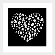 Maybe you would like to learn more about one of these? Chess Pieces Heart Runner Rook Pawn Player Gift Chess Poster Und Kunst Teepublic De