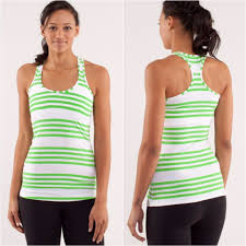 Lululemon Cool Racerback Reversible Tank Womens Size 4 Tag