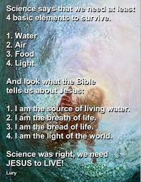 Science And Basic Elements Jesus Faith Quotes Bible Christian Quotes