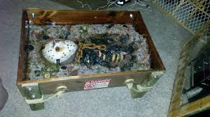 Coat was made out of burlap using a sewing pattern. Fan Made Friday The 13th Coffee Table Will Drop Your Jaw