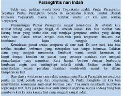 Berikut ini adalah kaidah kebahasaan teks deskripsi : Ulangan Harian 1 Bahasa Indonesia Kelas Vii Quizizz
