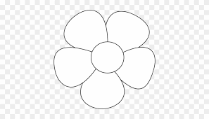 Simple Drawings Flower Template For Preschool Free Transparent Png Clipart Images Download Learn how to draw simple flower patterns pictures using these outlines or print just for coloring. simple drawings flower template for