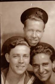 My father William Cummings in a group photo. I believe it's in Halifax  during his training. Written