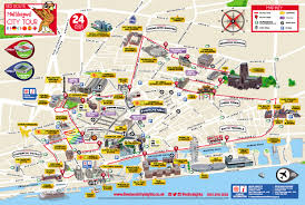 This map shows shops, tourist information centers, parkings, public toilets, points of interest, tourist attractions and sightseeings in liverpool city center. On Red Route Liverpool City Sights