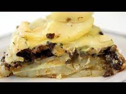 Potato And Ground Beef Gratin Recipe Youtube Interesting Food Recipes Ground Meat Recipes Meat Recipes