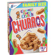 New photo from my cookbook 'your cup of cake' the story: Cinnamon Toast Crunch Churros Breakfast Cereal With Whole Grain 19 7 Oz Walmart Com Walmart Com