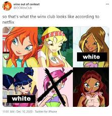Winx saga shows, netflix's newest series is not exempt. Fans Angrily Accuse Netflix Of Whitewashing The New Live Action Remake Of Nickelodeon S Winx Club Daily Echoed