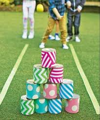 Konservendosenspiel Im Garten Selber Machen Osterideen Fur Kinder Spiele Im Garten Osterfeier