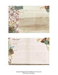 Free Printable Recipe Cards Perfect For Thanksgiving Recipe Cards Printable Free Printable Recipe Cards Recipe Cards Template