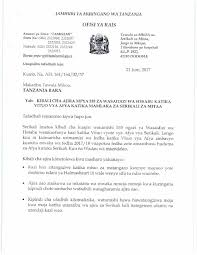 Tourist application requirements for a tanzania visa include. 67 Pdf Job Application Letter Sample Tanzania Printable Hd Docx Download Zip Jobapplicationletter
