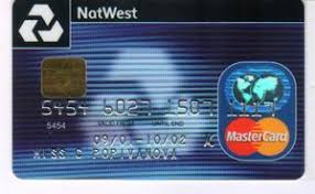 Natwest will verify your information and will ask you to verify your card using one of the methods described below. Bank Card Natwest National Westminster Bank United Kingdom Of Great Britain Northern Ireland Col Gb Mc 0031