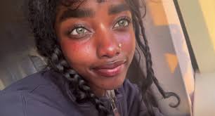 White Girl Thats Peach