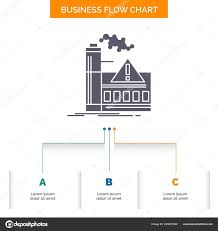 Pollution Factory Air Alert Industry Business Flow Chart