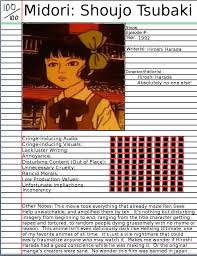 We did not find results for: Anime Atrocities Midori Shoujo Tsubaki By Mrshoneydew On Deviantart