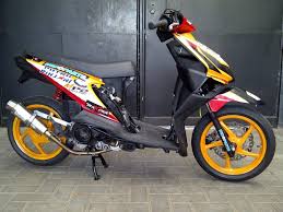 Modifikasi Motor Mio Kekinian Motor Honda Lowrider