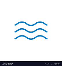Wave Line Icon Water Vector Sea Flat Ocean Graphic Symbol Wave Minimal Logo Download A Free Preview Or High Quality Adobe Ill Waves Line Line Icon Water Icon
