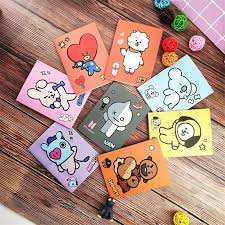 Want to discover art related to bt21rj? Kpop Bt21 Notebook Bts Bangtan Boys Diaries Mang Van Tata Rj Stationary Student Shopee Singapore