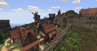 Das rollenspiel skyrim ist bekannt für tolle landschaften und vielfältigste möglichkeiten. Minecraft Skyrim Hauptstadt Einsamkeit In Minecraft Nachgebaut