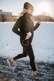 Cold Weather Workout Clothing To Wear This Winter Bows Sequins Workout Outfits Winter Running Clothes Walking Outfits
