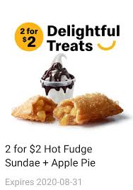 Download the mcdonald's™ app for unique offers! Mcdonald S App Has Sundae Apple Pie And Caramel Mocha Frappe Deals From Only 2 Till Aug 31 Great Deals Singapore