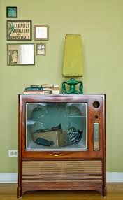 Bar repurposed from $10 craigslist entertainment center. Dishfunctional Designs Upcycled Repurposed Vintage Console Tv S