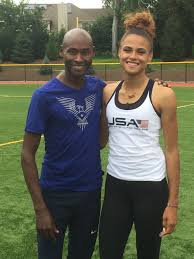 She is the current world record holder in the women's 400 meters hurdles with a time of 51.90 seconds, set on june 27, 2021 at the united states olympic trials.she is the only woman that has broken 52 seconds in the event. Usatf On Twitter Young And Gold Syddakid Lagat1500 Share Dreams Wisdom Https T Co Obqaax6fuj Rio2016