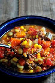 Slow Cooker Vegetable Soup Recipe This Easy Homemade Vegetable Soup Is Loaded With Slow Cooker Vegetable Soup Recipe Vegetable Soup Recipes Slow Cooker Soup