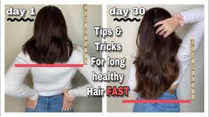 No doubt the ends are the part of the hair that suffer most and just look damaged and battered. How To Grow Your Hair Long Fast 3 Inches In A Month Best Tips For Growth Youtube