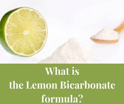What Is The Lemon Bicarbonate Formula Baking Soda And Lemon Sodium Bicarbonate Baking Soda Juicing Lemons